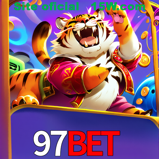 Imagem promocional da 97Bet mostrando a plataforma e suas vantagens